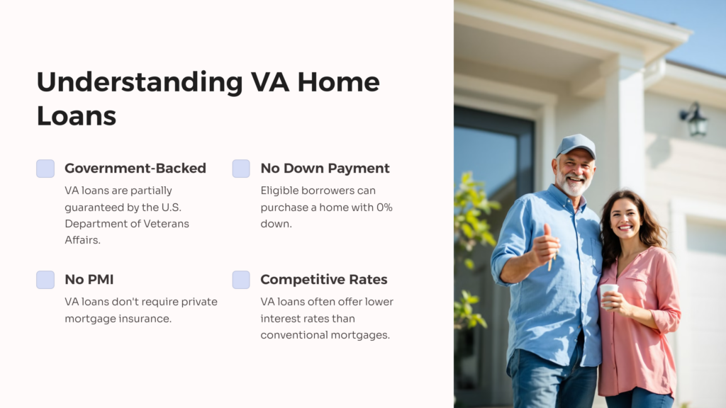 VA Home Loan infographic