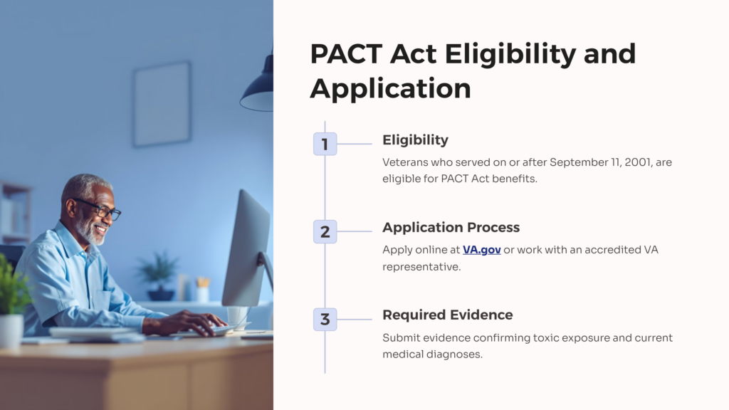 PACT Act Eligibility infographic