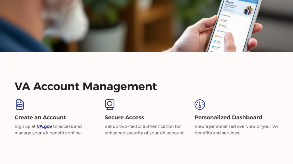 PACT Act Account Management infographic