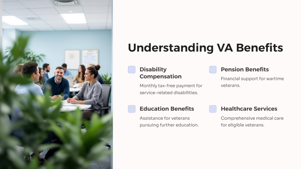 VA Benefits infographic