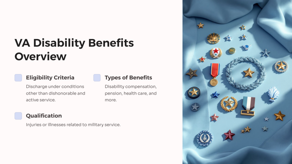 VA Disability Benefits infographic