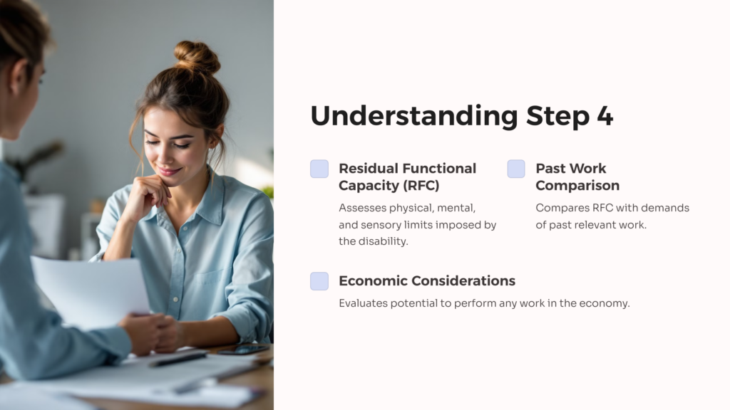 Understanding Step 4 infographic