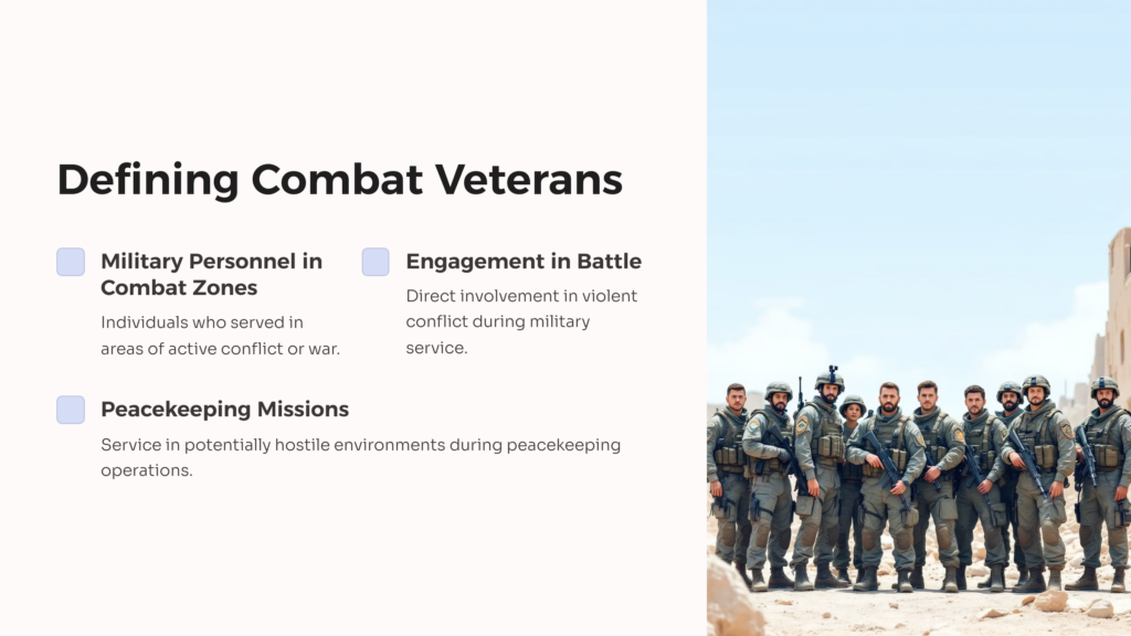 Combat Veteran infographic