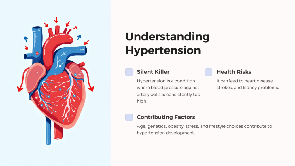 Understanding Hypertension infographic