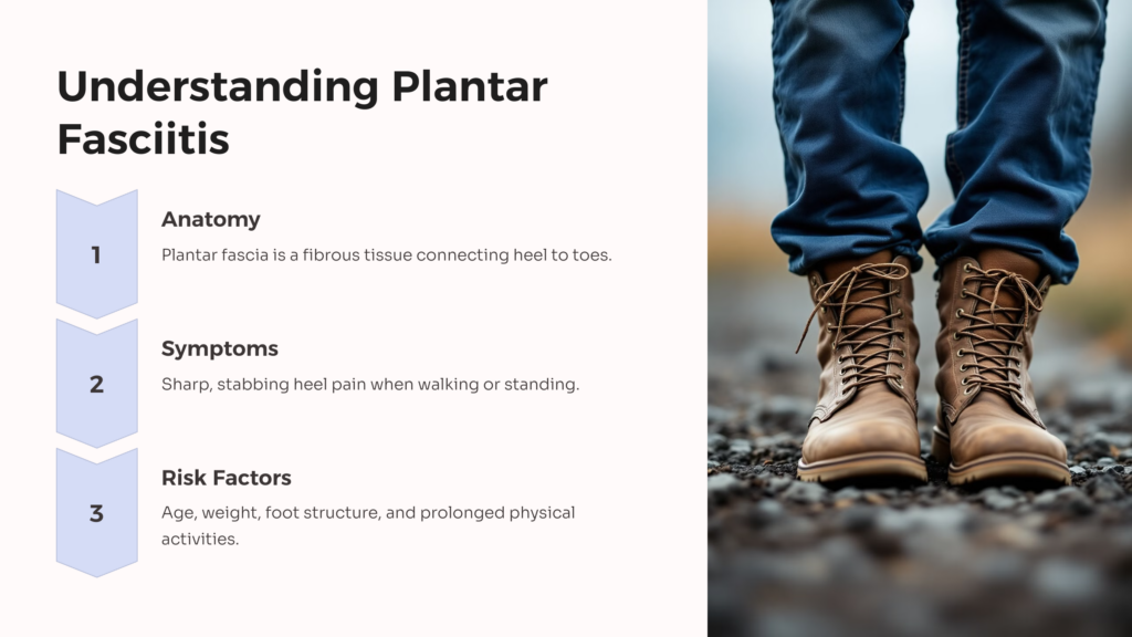 Plantar Fasciitis infographic