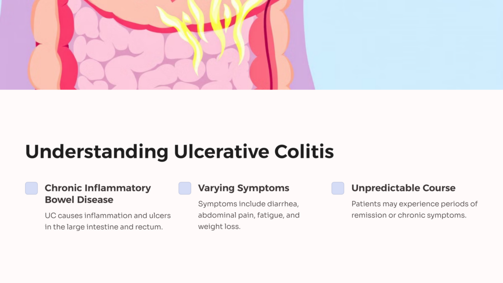 Ulcerative Colitis infographic