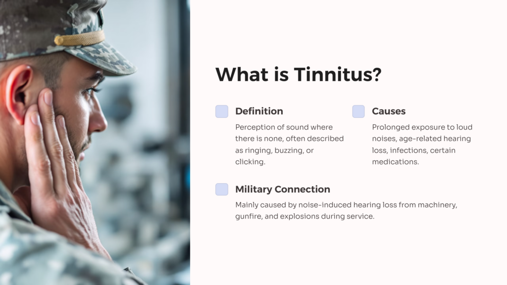 Tinnitus infographic