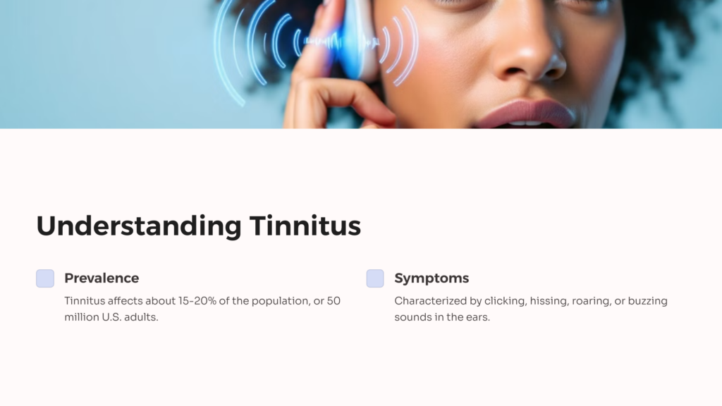 Understanding Tinnitus infographic