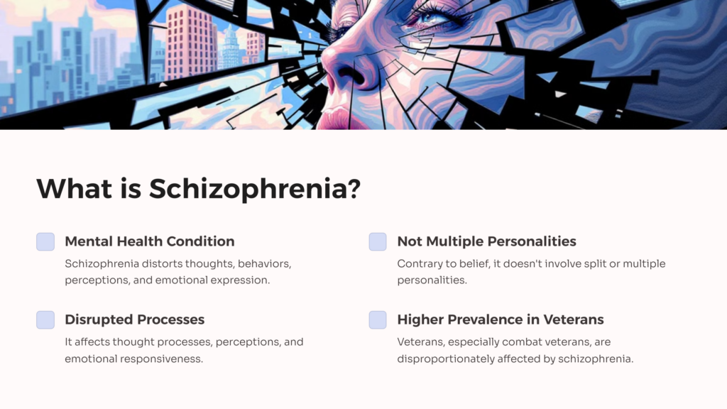 Understanding Schizophrenia infographic