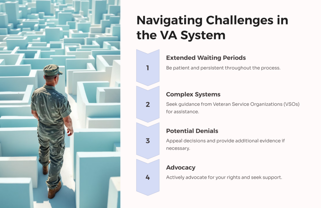 Schizophrenia VA Rating Challenges infographic