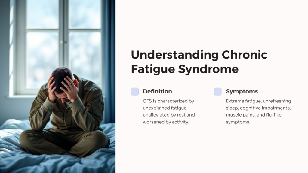 Chronic Fatigue Syndrome infographic