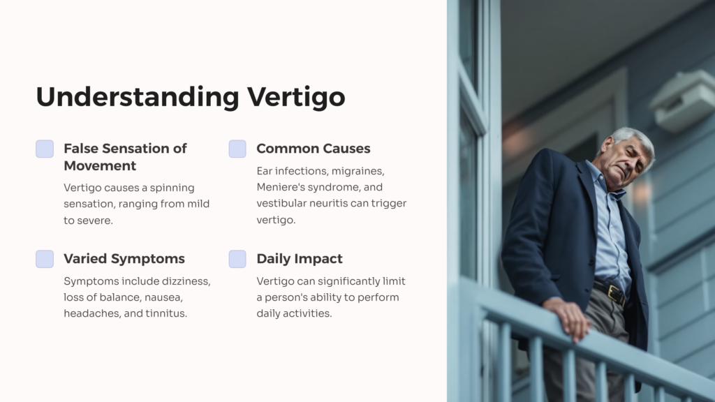 Understanding Vertigo infographic