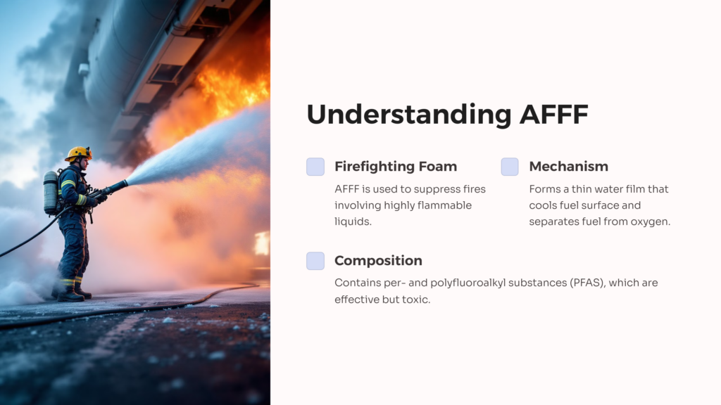 What is AFFF infographic