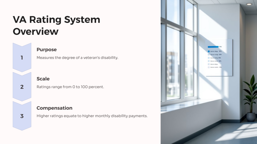 VA Rating System infographic