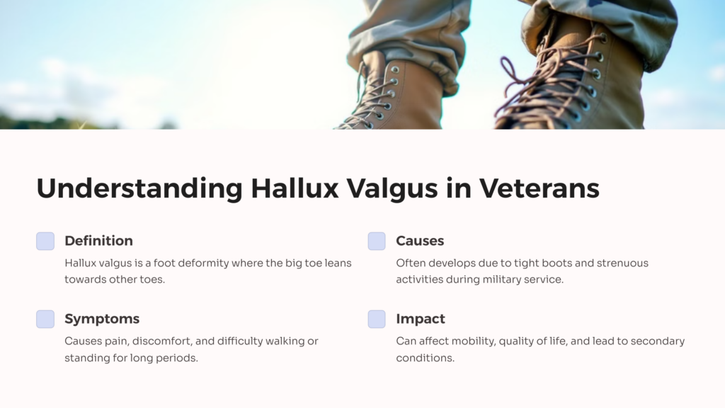 Hallux Valgus VA infographic