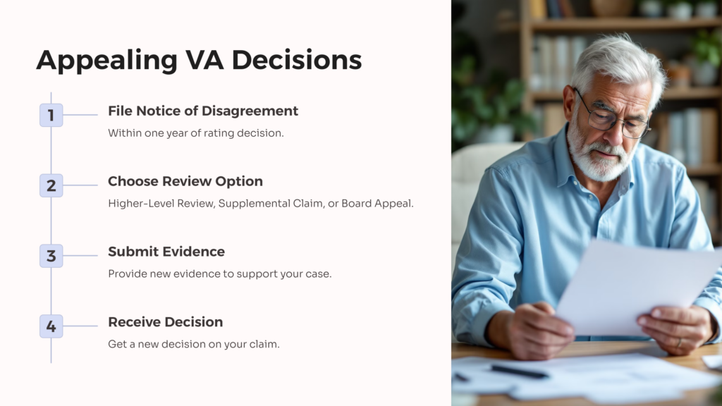 Dysphagia Appealing VA Decisions infographic