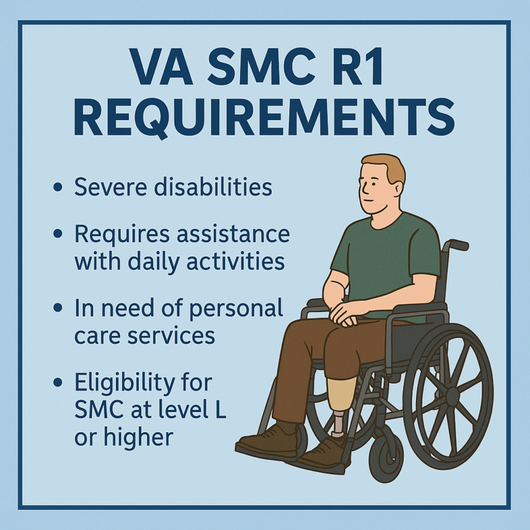 Smc R1 VA Special Monthly Compensation Requirements - All Veteran