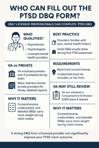Filling Out The VA DBQ For PTSD - All Veteran