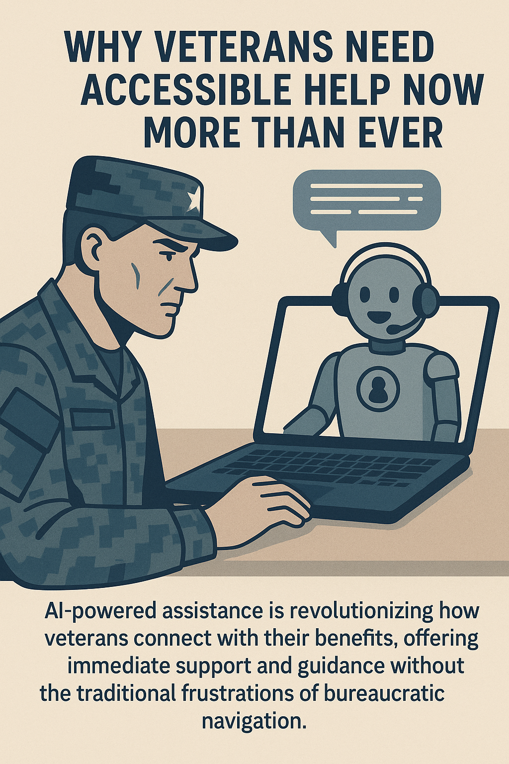 Veteran Help Access infographic