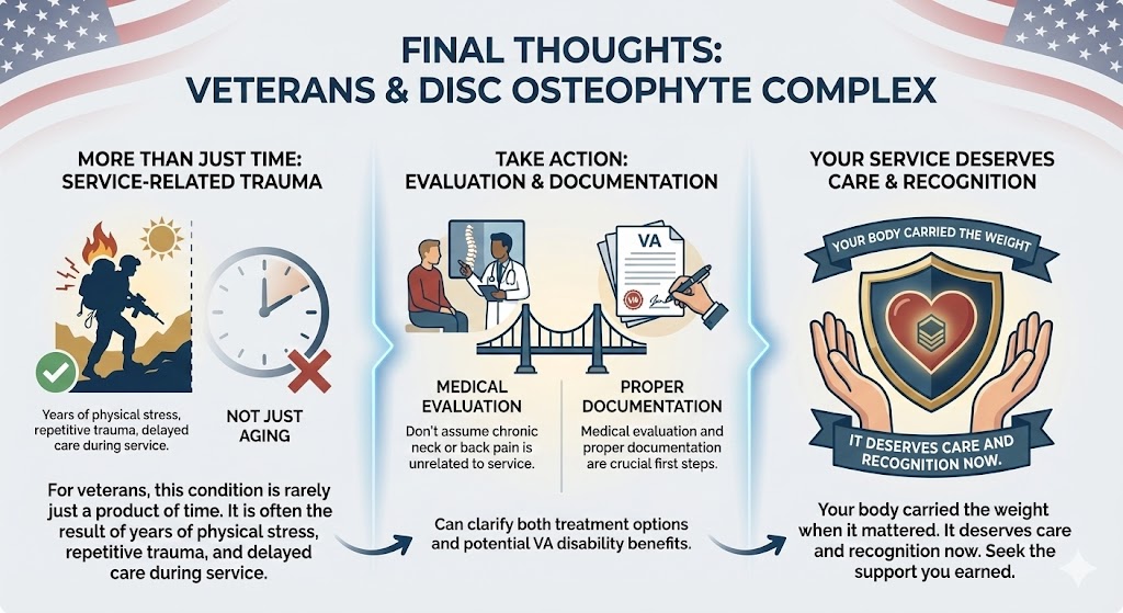 disc osteophyte complex infographic