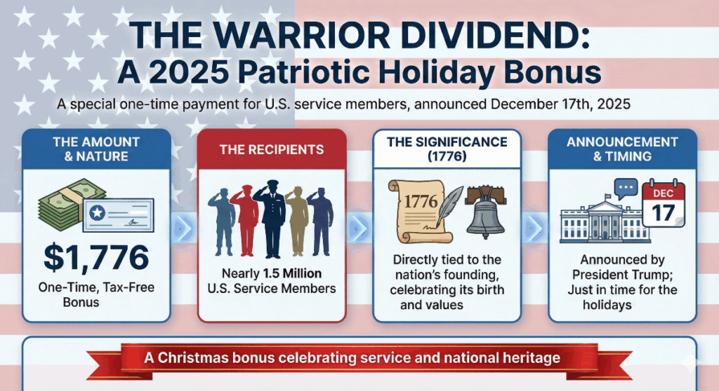 Warrior Dividend infographic