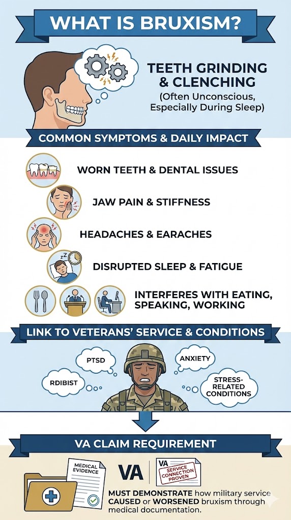 Bruxism infographic