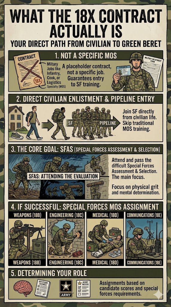 18X Contract infographic