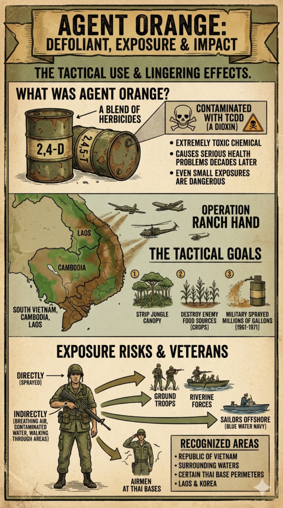What is Agent Orange infographic