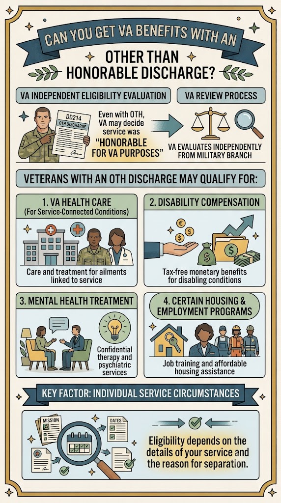 OTH Discharged infographic