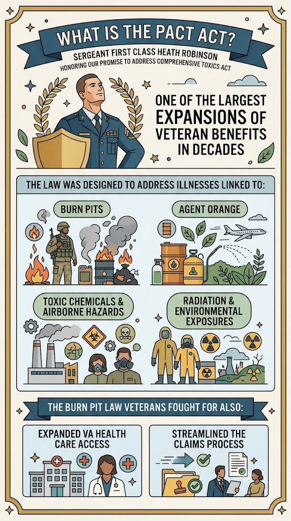 PACT Act infographic